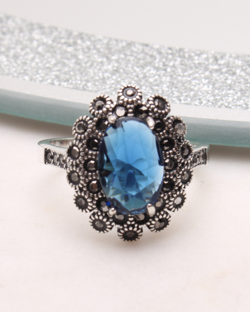 INELE ARGINT - Inel argint cu marcasite, gr4.4