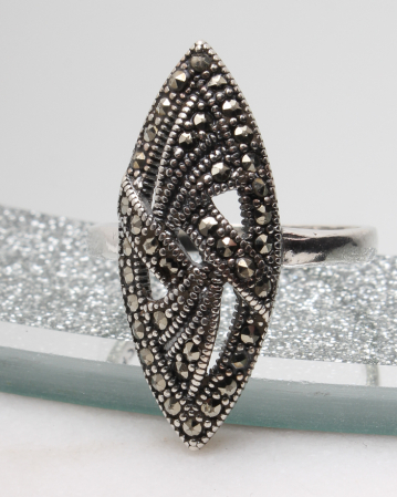 INELE ARGINT - Inel argint cu marcasite, gr4.7