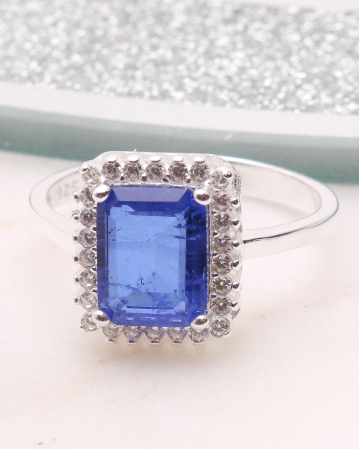 INELE ARGINT - Inel argint si cubic zirconia, gr3