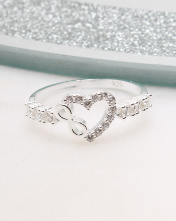 marimea 51 - Inel argint inima, gr1.3