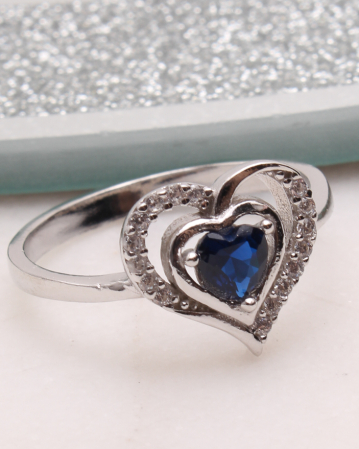 INELE ARGINT - Inel argint inima, gr1.9