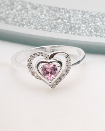 INELE ARGINT - Inel argint inima, gr2..2