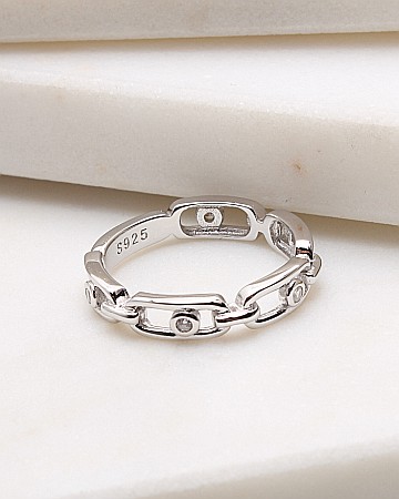 Inele din argint si cubic zirconia - Inel argint si cubic zirconia cod 1-49290, gr2.7
