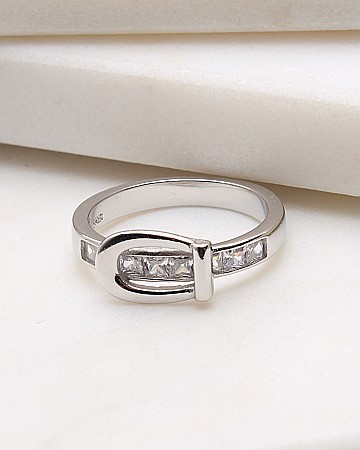 Inele din argint si cubic zirconia - Inel argint si cubic zirconia cod 1-49299, gr3.4