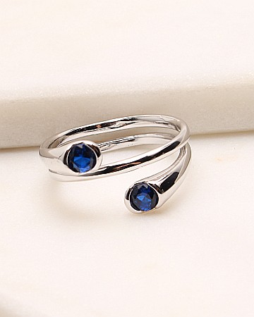 Inele din argint si cubic zirconia - Inel argint si cubic zirconia cod 1-49459, gr4