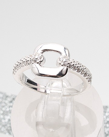 Inele din argint si cubic zirconia - Inel argint si cubic zirconia cod 1-51287, gr2.6