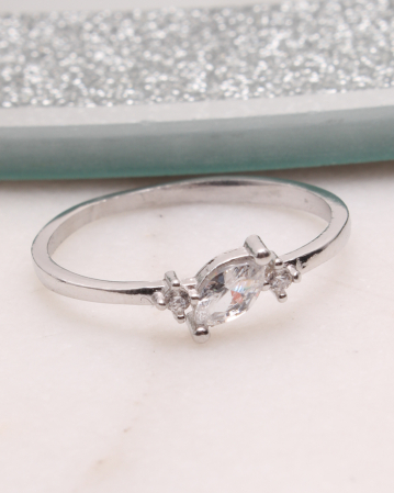 INELE ARGINT - Inel argint si cubic zirconia, gr1.1