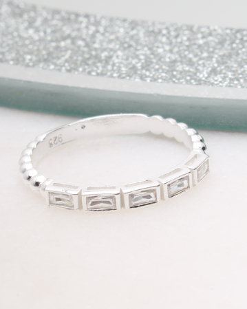CATEGORII - Inel argint si cubic zirconia, gr1.2