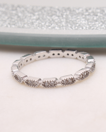 INELE ARGINT - Inel argint si cubic zirconia, gr1.3