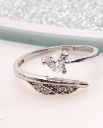 INELE ARGINT - Inel argint si cubic zirconia, gr1.4