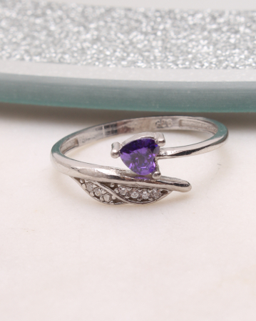 INELE ARGINT - Inel argint si cubic zirconia, gr1.4