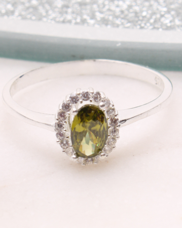CATEGORII - Inel argint si cubic zirconia, gr1.4