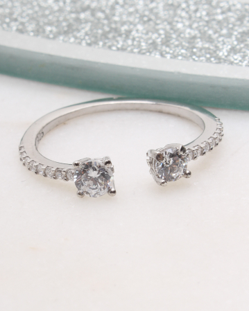 INELE ARGINT - Inel argint si cubic zirconia, gr1.4