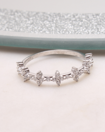 INELE ARGINT - Inel argint si cubic zirconia, gr1.4