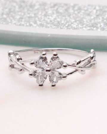 INELE ARGINT - Inel argint si cubic zirconia, gr1.4