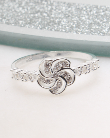 marimea 54 - Inel argint si cubic zirconia, gr1.5