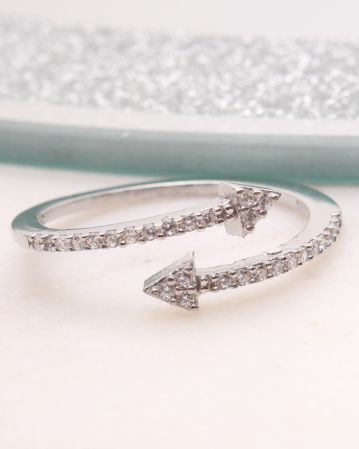INELE ARGINT - Inel argint si cubic zirconia, gr1.5