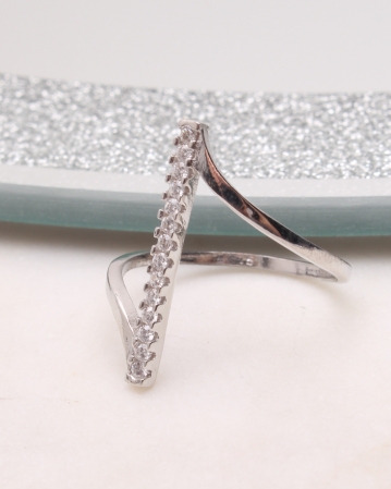 INELE ARGINT - Inel argint si cubic zirconia, gr1.5