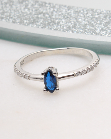 INELE ARGINT - Inel argint si cubic zirconia, gr1.6