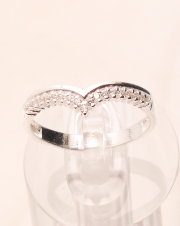 CATEGORII - Inel argint si cubic zirconia, gr1.6