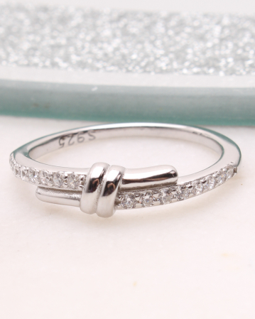 INELE ARGINT - Inel argint si cubic zirconia, gr1.6