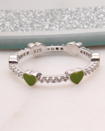 INELE ARGINT - Inel argint si cubic zirconia, gr1.7