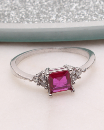 INELE ARGINT - Inel argint si cubic zirconia, gr1.8