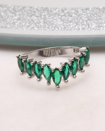 INELE ARGINT - Inel argint si cubic zirconia, gr1.8