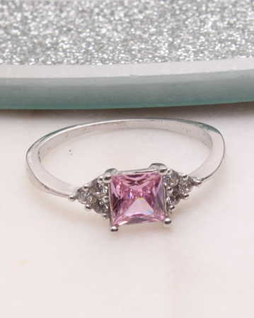 INELE ARGINT - Inel argint si cubic zirconia, gr1.8