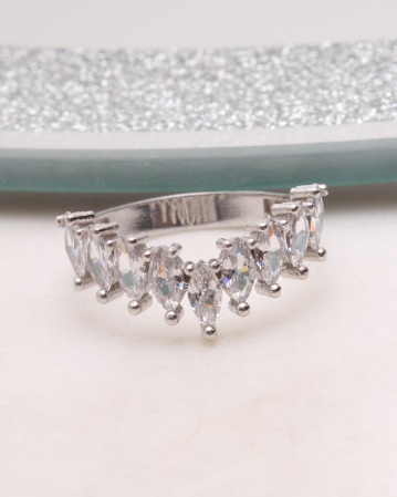 INELE ARGINT - Inel argint si cubic zirconia, gr1.9