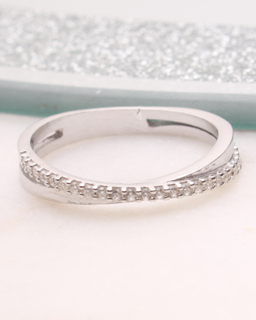 INELE ARGINT - Inel argint si cubic zirconia, gr1.9