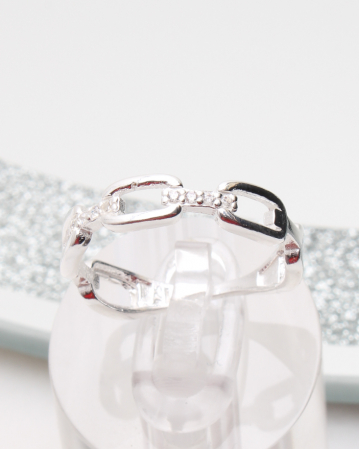 marimea 58 - Inel argint si cubic zirconia, gr1.9