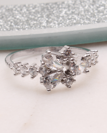 INELE ARGINT - Inel argint si cubic zirconia, gr2.1