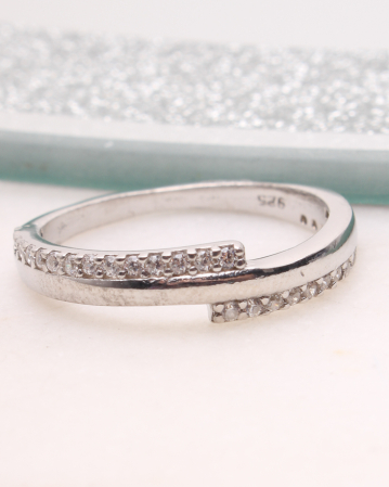 INELE ARGINT - Inel argint si cubic zirconia, gr2.1