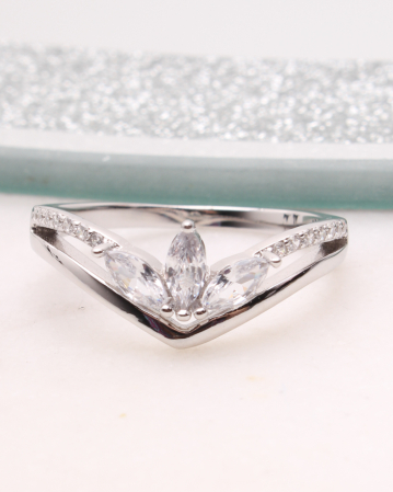 INELE ARGINT - Inel argint si cubic zirconia, gr2.1