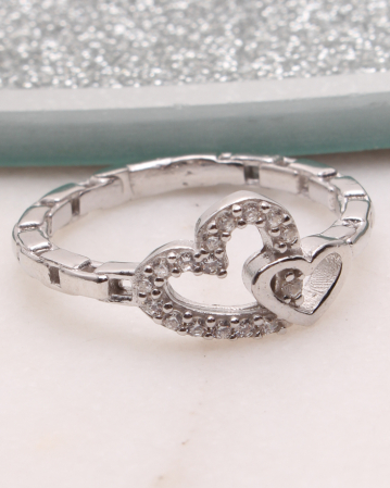 INELE ARGINT - Inel argint si cubic zirconia, gr2.1