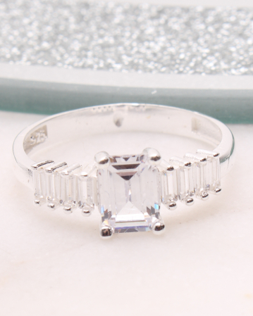 CATEGORII - Inel argint si cubic zirconia, gr2.1