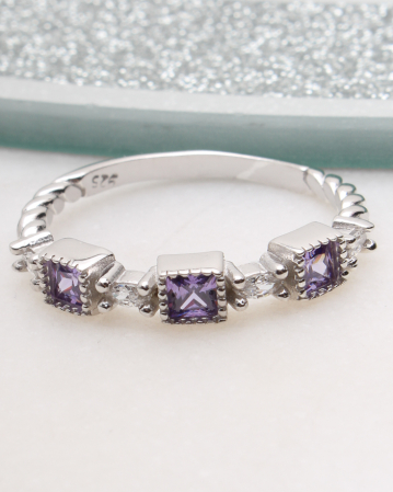 INELE ARGINT - Inel argint si cubic zirconia, gr2.2