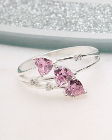 CATEGORII - Inel argint si cubic zirconia, gr2