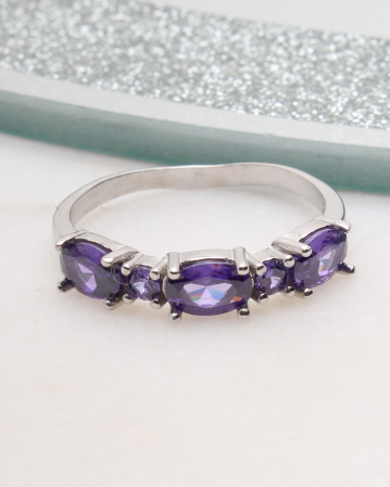 INELE ARGINT - Inel argint si cubic zirconia, gr2.3