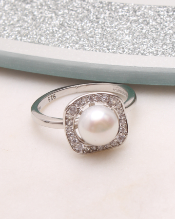 INELE ARGINT - Inel argint si cubic zirconia, gr2.3