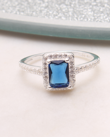 INELE ARGINT - Inel argint si cubic zirconia, gr2.3