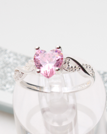 marimea 56 - Inel argint si cubic zirconia, gr2.5