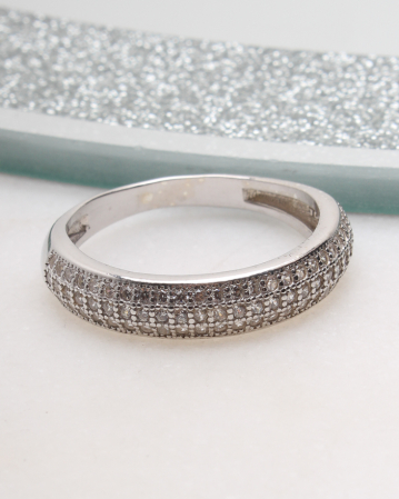 INELE ARGINT - Inel argint si cubic zirconia, gr2.5