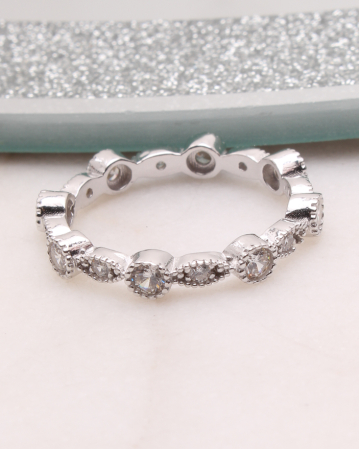 INELE ARGINT - Inel argint si cubic zirconia, gr2.5