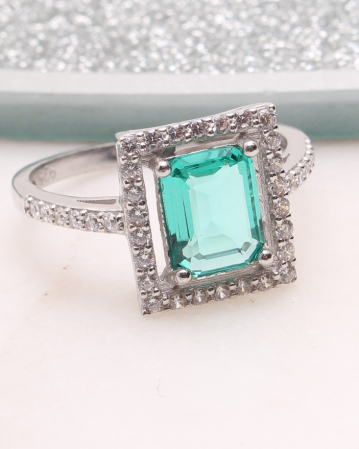 INELE ARGINT - Inel argint si cubic zirconia, gr2.6