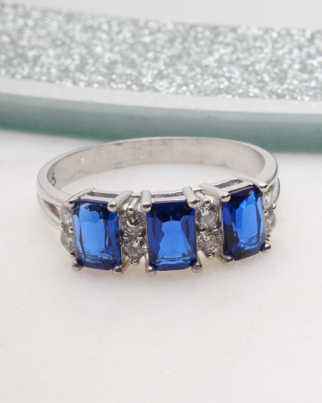 INELE ARGINT - Inel argint si cubic zirconia, gr2.6