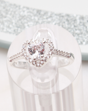 CATEGORII - Inel argint si cubic zirconia, gr2.6