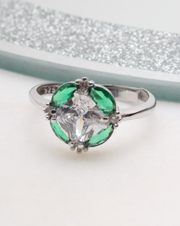 INELE ARGINT - Inel argint si cubic zirconia, gr2.7