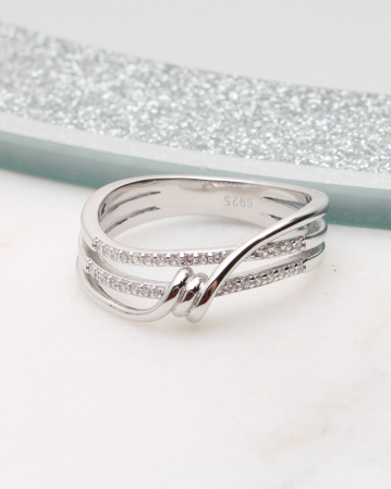 CATEGORII - Inel argint si cubic zirconia, gr2.8